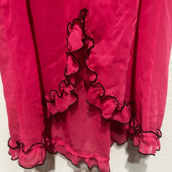 Y2K hot Pink and black Ambriel lingerie set - Picture 8 of 8